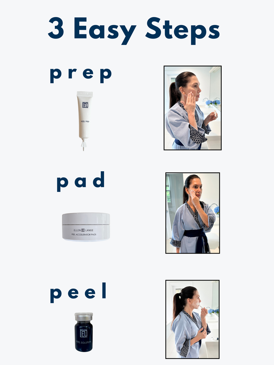 At-Home Glycolic Peel Kit | Skin Resurfacing Treatment – Ellen Lange