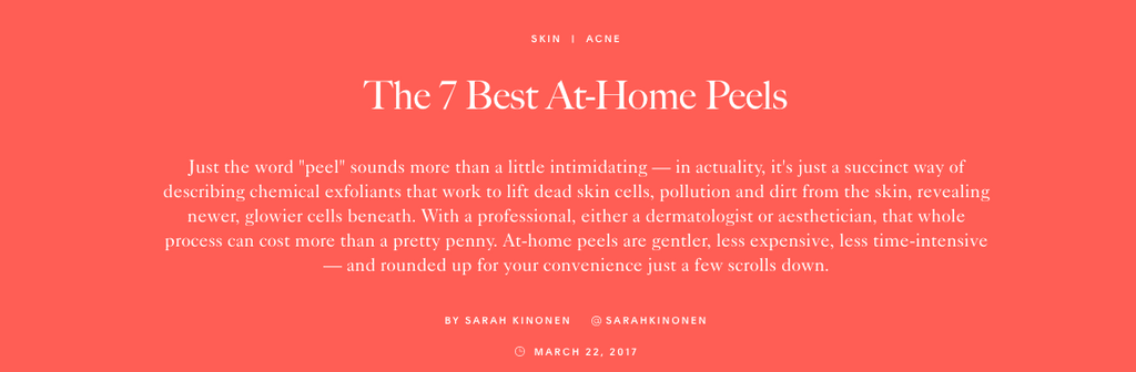 The 7 Best At-Home Peels
